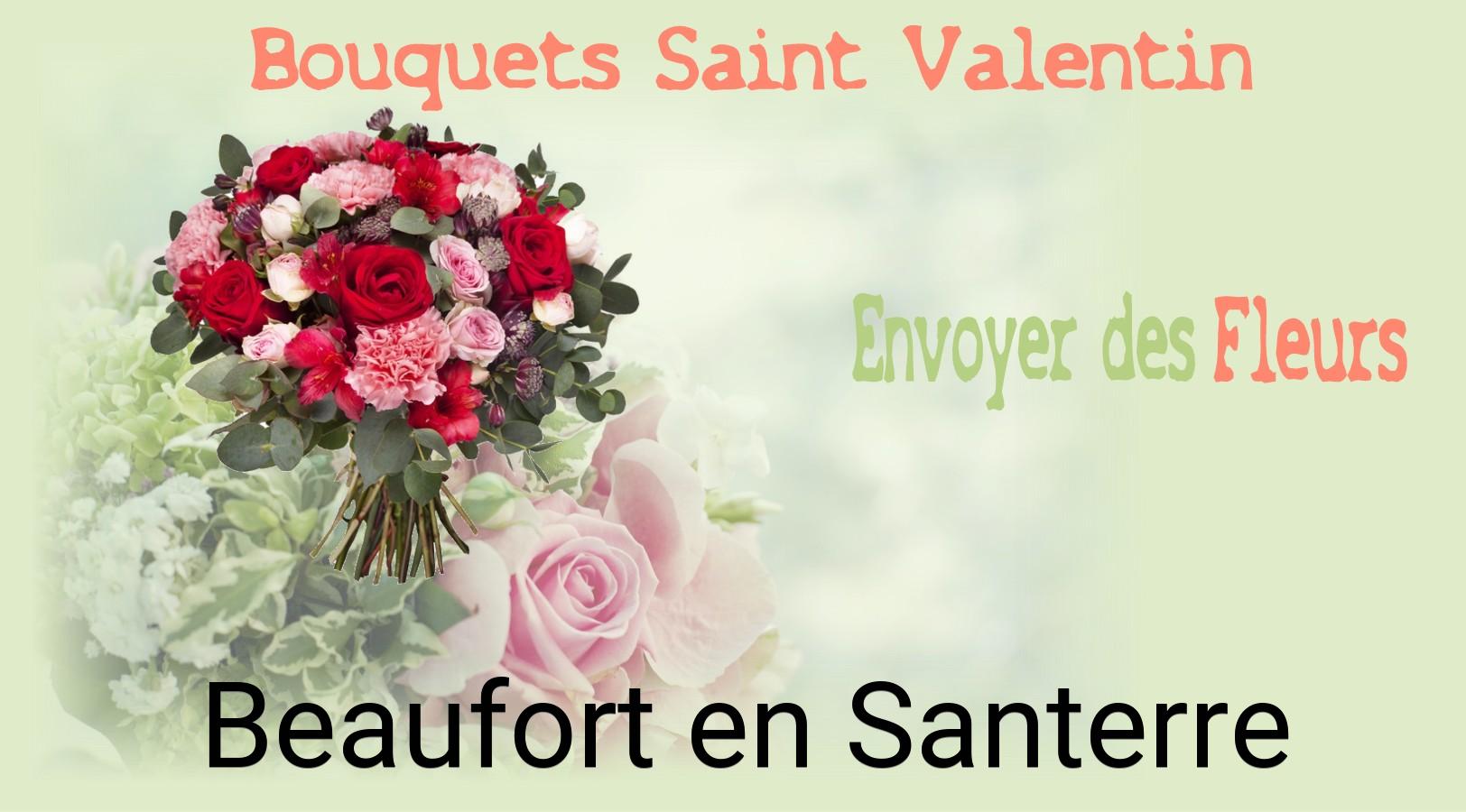 Roses de Saint-Valentin livrées à Beaufort-en-Santerre
